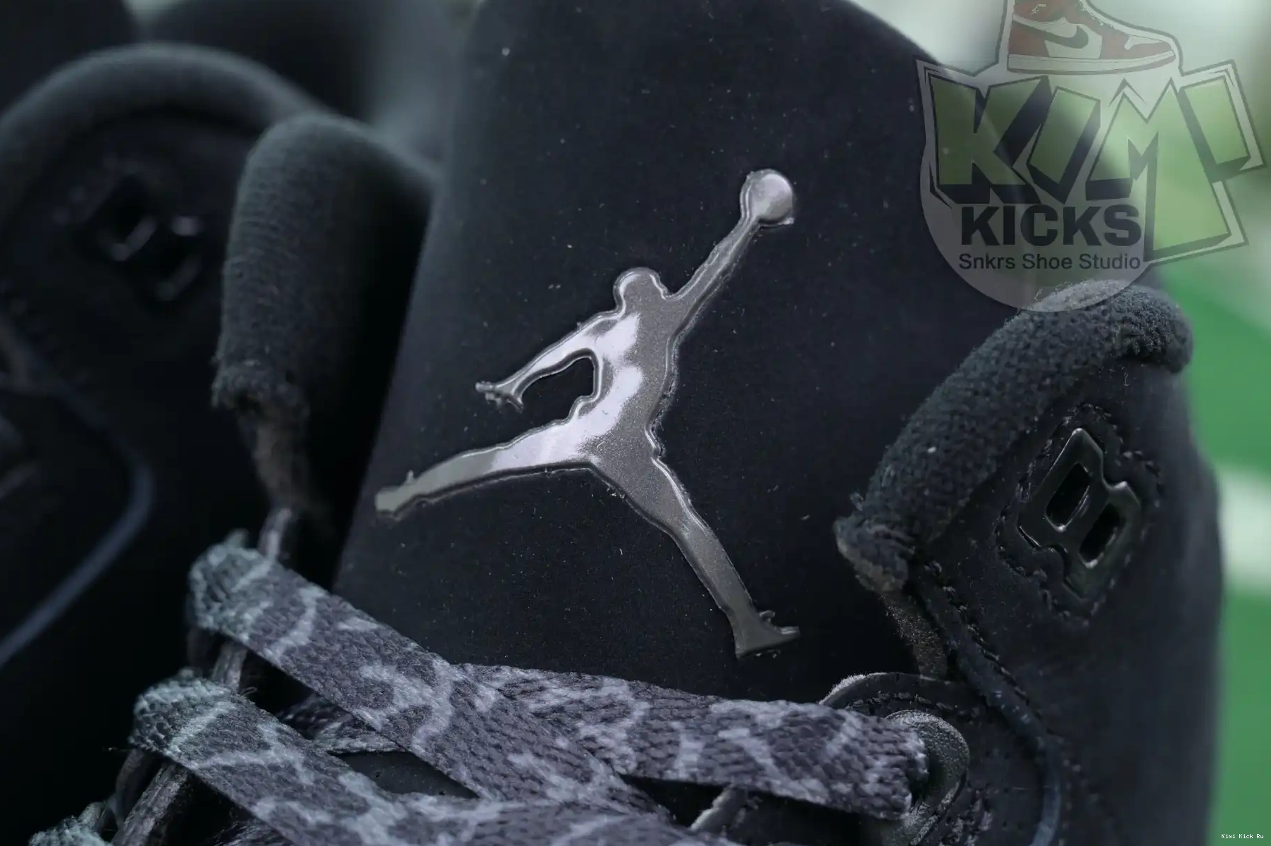 Jordan3“Black Air Jordan Cat” Kimikick 0530